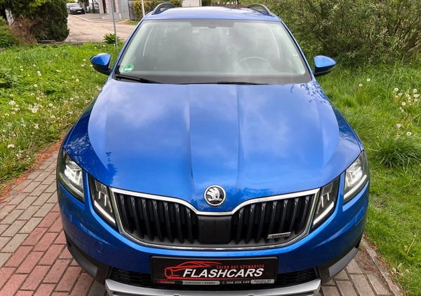Skoda Octavia cena 67990 przebieg: 191000, rok produkcji 2017 z Zagórz małe 436